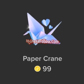 Paper Crane Tiktok Gift